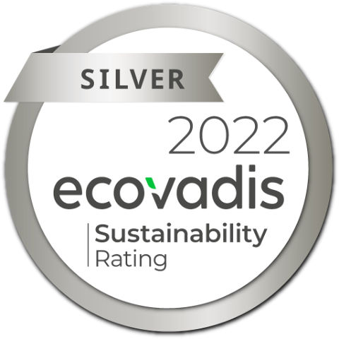 Zilveren Ecovadis Medaille